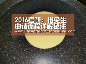 2016考研:推免生申请流程详解及注意事项_世界杯电竞竞猜(图4) 世界杯高清直播